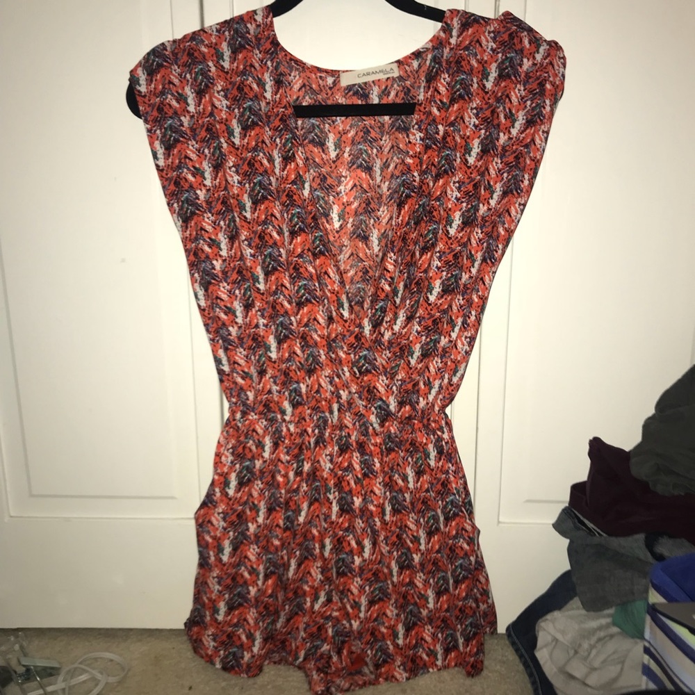 Multi-Colored Romper from Caramela